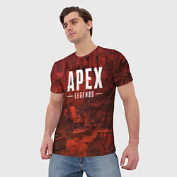 Футболка мужская Apex Legends: Boiling Blood, цвет: 3D-принт — фото 2