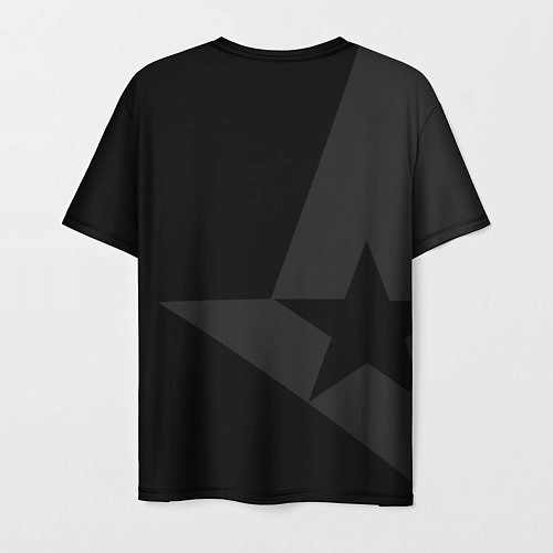 Мужская футболка Astralis: Black Style / 3D-принт – фото 2