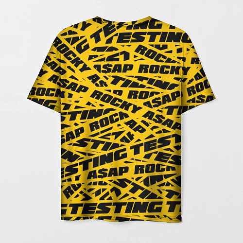 Мужская футболка ASAP Rocky: Light Style / 3D-принт – фото 2