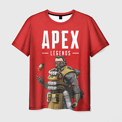 Футболка мужская Apex Legends: Red Caustic, цвет: 3D-принт