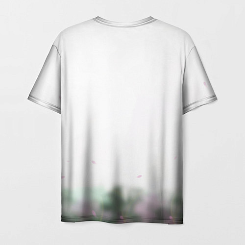 Мужская футболка Дождь / 3D-принт – фото 2