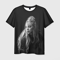 Футболка мужская Billie Eilish: Black Fashion, цвет: 3D-принт