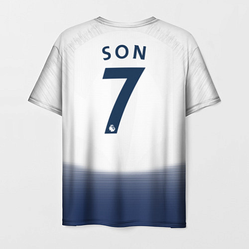 Мужская футболка FC Tottenham: Son Home 18-19 / 3D-принт – фото 2