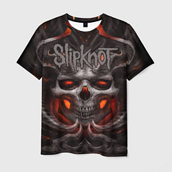 Футболка мужская Slipknot: Hell Skull, цвет: 3D-принт