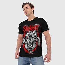 Футболка мужская Slipknot: Devil Goat, цвет: 3D-принт — фото 2