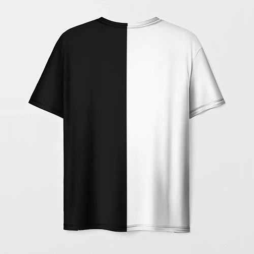 Мужская футболка Hollow Knight Black & White / 3D-принт – фото 2