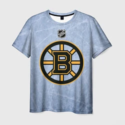 Футболка мужская Boston Bruins: Hot Ice, цвет: 3D-принт