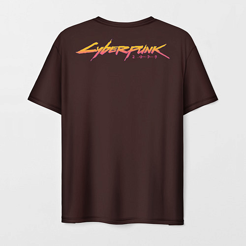 Мужская футболка Johnny Silverhand - SAMURAI / 3D-принт – фото 2