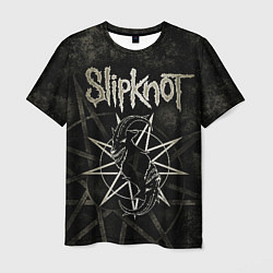 Футболка мужская Slipknot goat, цвет: 3D-принт