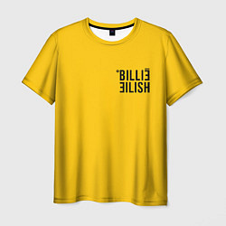 Футболка мужская BILLIE EILISH: Reverse, цвет: 3D-принт
