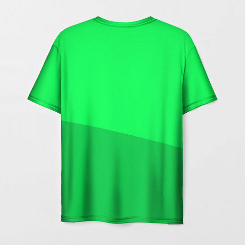 Мужская футболка Billie Eilish: Duo Green / 3D-принт – фото 2