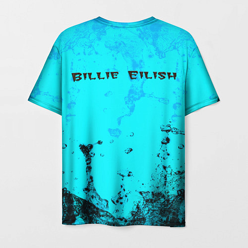 Мужская футболка BILLIE EILISH: Fan Art / 3D-принт – фото 2