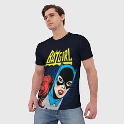 Футболка мужская Batgirl, цвет: 3D-принт — фото 2