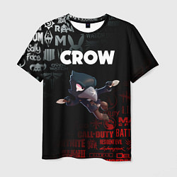 Мужская футболка BRAWL STARS CROW