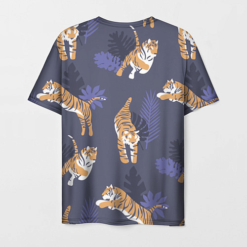 Мужская футболка Тигриный прайд / 3D-принт – фото 2
