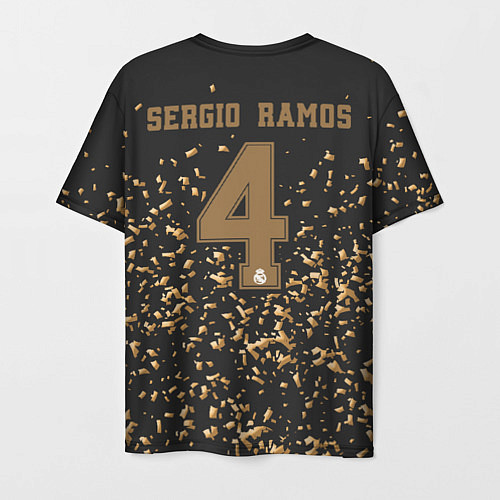 Мужская футболка Ramos 4-th 19-20 / 3D-принт – фото 2