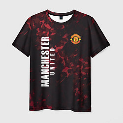 Футболка мужская Manchester United, цвет: 3D-принт