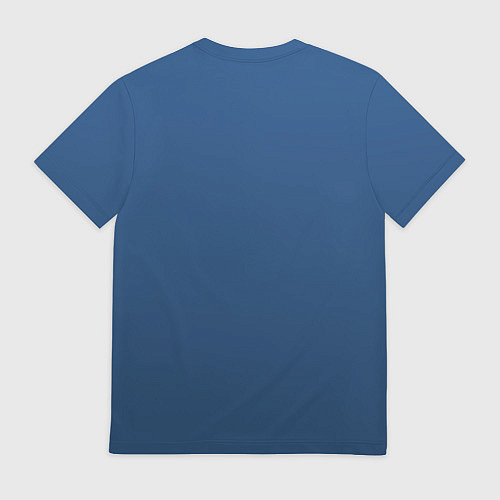 Мужская футболка 19-4052 Classic Blue / 3D-принт – фото 2