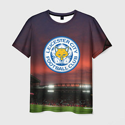 Футболка мужская FC Leicester City, цвет: 3D-принт
