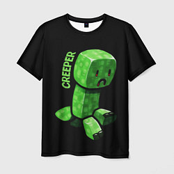 Футболка мужская MINECRAFT CREEPER, цвет: 3D-принт