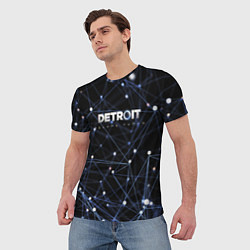Футболка мужская Detroit:Become Human Exclusive, цвет: 3D-принт — фото 2