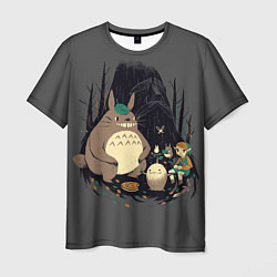 Футболка мужская Totoro, цвет: 3D-принт