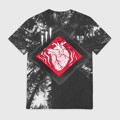 Мужская футболка DBD - beating heart / 3D-принт – фото 2