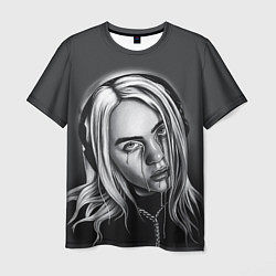 Футболка мужская BILLIE EILISH, цвет: 3D-принт