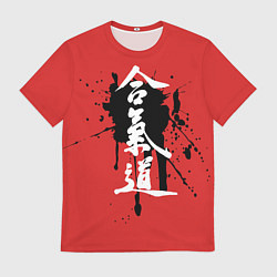 Мужская футболка Айкидо