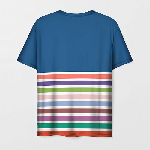 Мужская футболка Pantone цвет года с 2012 по 2020 гг / 3D-принт – фото 2