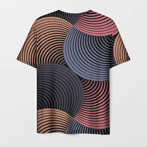 Мужская футболка Абстрактный узор / 3D-принт – фото 2
