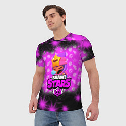 Футболка мужская BRAWL STARS:SANDY, цвет: 3D-принт — фото 2