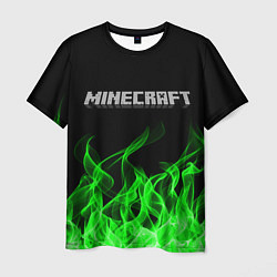 Мужская футболка MINECRAFT FIRE