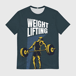 Мужская футболка Wheight lifting