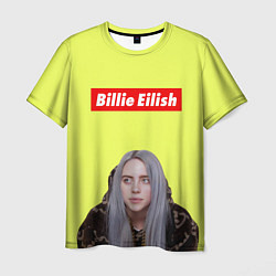 Футболка мужская BILLIE EILISH, цвет: 3D-принт