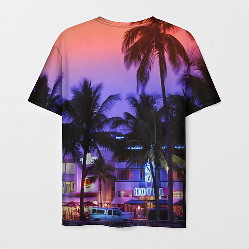 Мужская футболка Grand Theft Auto Vice City / 3D-принт – фото 2