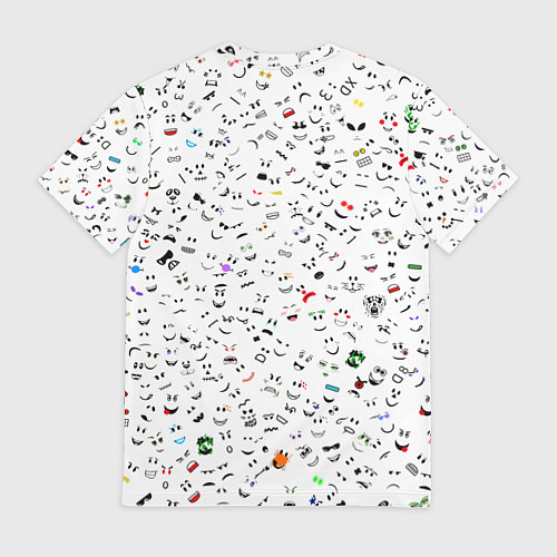 Мужская футболка Rolbox лица / 3D-принт – фото 2