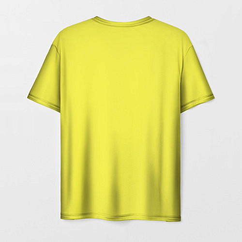 Мужская футболка Billie Yellow and Red / 3D-принт – фото 2