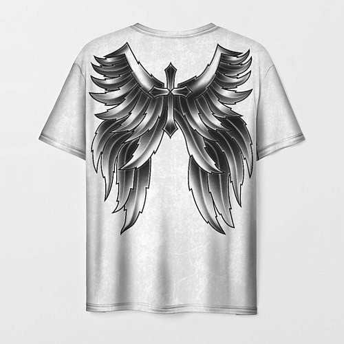 Мужская футболка Tony Ferguson крылья на спине / 3D-принт – фото 2