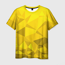 Мужская футболка YELLOW ABSTRACT