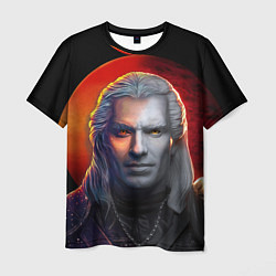 Мужская футболка HALF WITCHER