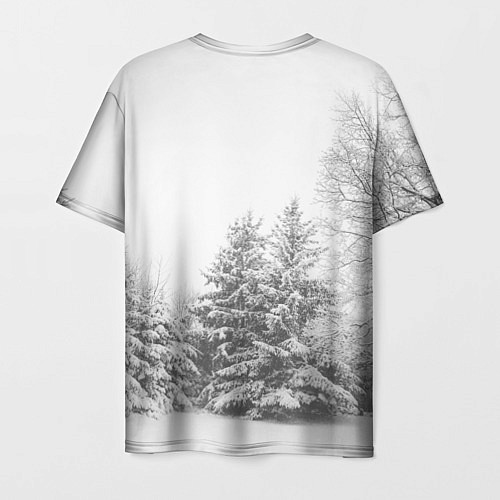 Мужская футболка Winter Storm / 3D-принт – фото 2