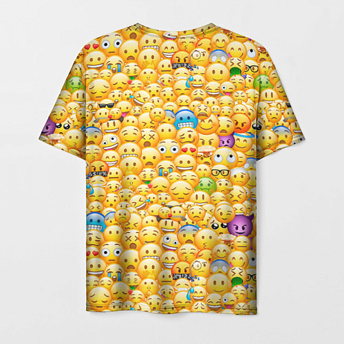 Мужская футболка Смайлики Emoji / 3D-принт – фото 2