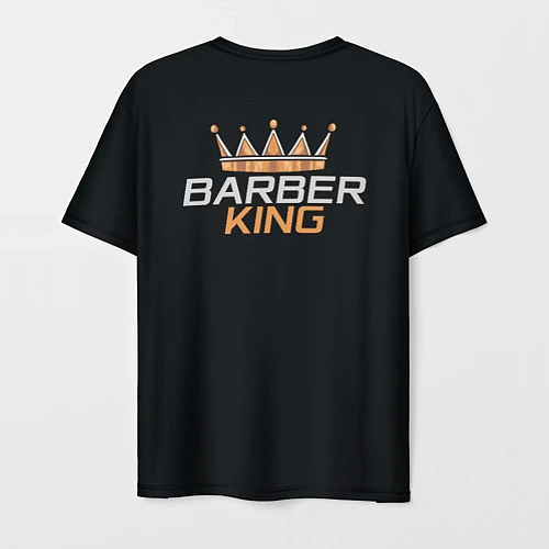 Мужская футболка Barber King Барбер Король / 3D-принт – фото 2