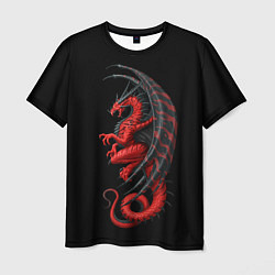 Футболка мужская Red Dragon, цвет: 3D-принт