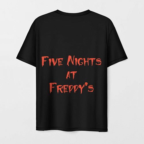 Мужская футболка Five Nights at Freddy's / 3D-принт – фото 2
