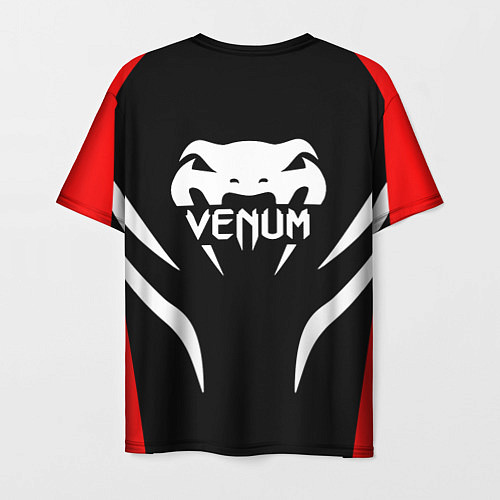 Мужская футболка Venum спина / 3D-принт – фото 2
