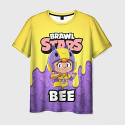 Футболка мужская BRAWL STARS BEA, цвет: 3D-принт