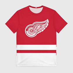 Мужская футболка Детройт Ред Уингз