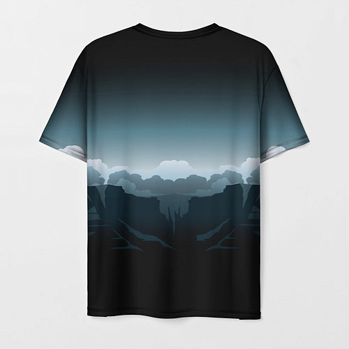 Мужская футболка Westworld Landscape / 3D-принт – фото 2